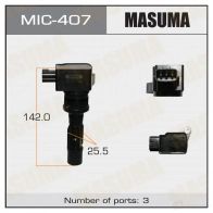 Катушка зажигания MASUMA MIC-407 1422887630 IX UPUGZ