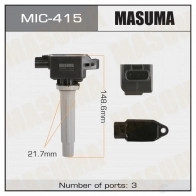 Катушка зажигания MASUMA MIC-415 1439698337 TVN ER3