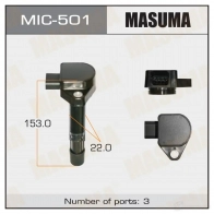 Катушка зажигания MASUMA 1420577707 MIC-501 P 7HM56J