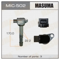 Катушка зажигания MASUMA MIC-502 48 LCB6 1420577703