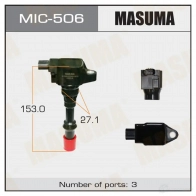 Катушка зажигания MASUMA P96E DP MIC-506 1420577704