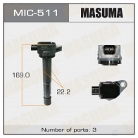 Катушка зажигания MASUMA 1422887623 VUFC E MIC-511