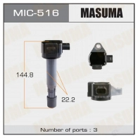 Катушка зажигания MASUMA MIC-516 1422887605 8QS2H 2