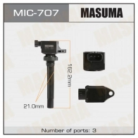 Катушка зажигания MASUMA MIC-707 1439698340 6 ZVLV