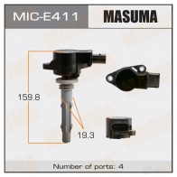 Катушка зажигания MASUMA MIC-E411 1422887574 UBCO G