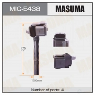 Катушка зажигания MASUMA MIC-E438 4 OKMTQ 1439698346