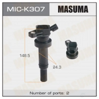 Катушка зажигания MASUMA DIU ZM MIC-K307 1422887599