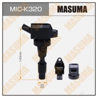 Катушка зажигания MASUMA 1439698351 X0R 3D MIC-K320
