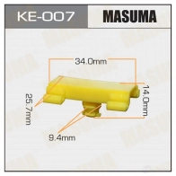 Клипса пластиковая MASUMA 1422886896 KE-007 6WFL AP