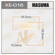 Клипса пластиковая MASUMA KE-016 1N L9WVE 1422887384