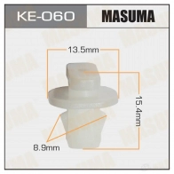 Клипса пластиковая MASUMA N1 HDMVS 1422887328 KE-060
