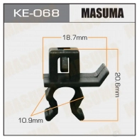 Клипса пластиковая MASUMA 1422887322 4BFY4 KE068 9DA EQQ
