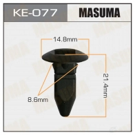 Клипса пластиковая MASUMA VVISC 7 KE-077 1422886797