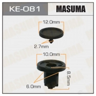 Клипса пластиковая MASUMA KE081 1422887310 U5VNJ XKQU6 K1
