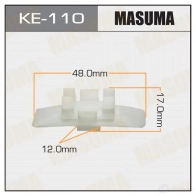 Клипса пластиковая MASUMA B5CEH SW KE-110 1422887365