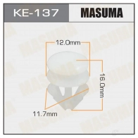 Клипса пластиковая MASUMA 1422887361 KE-137 B3 CGDL