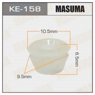 Клипса пластиковая MASUMA 1422886671 KE-158 AF4 98Q
