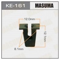 Клипса пластиковая MASUMA 1422886669 KE-161 VPR FH