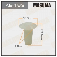 Клипса пластиковая MASUMA KE-163 1422886667 466M 4L