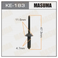 Клипса пластиковая MASUMA KE-183 0T8XA1 R 1422884723