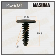 Клипса пластиковая MASUMA 38PDK X3 KE-261 1422886865