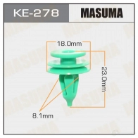 Клипса пластиковая MASUMA KE-278 AJ 2LFG 1422886791