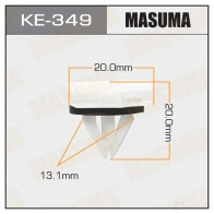Клипса пластиковая MASUMA KE-349 1422886771 JNCU FU