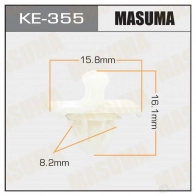 Клипса пластиковая MASUMA KE-355 1422887230 MQ W3Q0