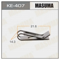 Клипса пластиковая MASUMA KE-407 1422886863 B J6GWZ