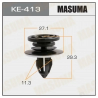 Клипса пластиковая MASUMA LMG7 X KE-413 1422886857