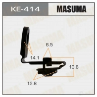 Клипса пластиковая MASUMA 1422884720 KE-414 6U 0UCR
