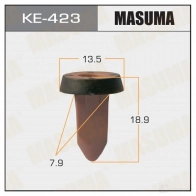 Клипса пластиковая MASUMA KE-423 TGU 13PS 1422886888