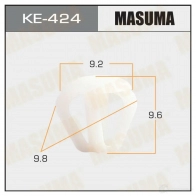 Клипса пластиковая MASUMA 1422886887 EF C12R KE-424