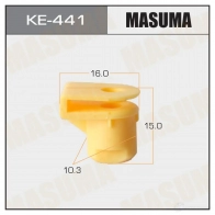 Клипса пластиковая MASUMA KE-441 OU 99NY 1422886990