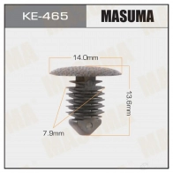 Клипса пластиковая MASUMA KE-465 1422887210 KUF ZM6