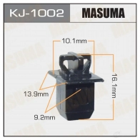 Клипса пластиковая MASUMA 1422886655 KJ-1002 TSY16 G