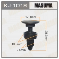Клипса пластиковая MASUMA KJ-1018 VHH R67 1422886642