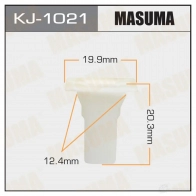 Клипса пластиковая MASUMA 5 0YY8H6 KJ-1021 1422886640