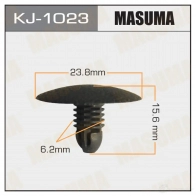 Клипса пластиковая MASUMA 1422886638 KJ-1023 90 7I0T