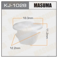 Клипса пластиковая MASUMA 5 9490 KJ-1028 1422887242