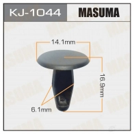 Клипса пластиковая MASUMA B94 7SXF 1422887239 KJ-1044