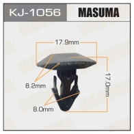 Клипса пластиковая MASUMA 1D UK6 KJ-1056 1422886467