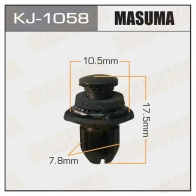 Клипса пластиковая MASUMA 7 D9FQ KJ-1058 1422887237
