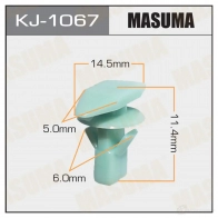 Клипса пластиковая MASUMA 1 2MFSM 1422886501 KJ-1067