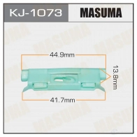 Клипса пластиковая MASUMA KJ-1073 CR 30VA 1422886497