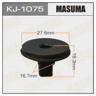 Клипса пластиковая MASUMA HC7IS 5F 1422886494 KJ-1075