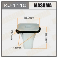 Клипса пластиковая MASUMA KJ-1110 OSE 2CQX 1422887262