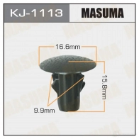 Клипса пластиковая MASUMA KJ-1113 JX LC4QI 1422886515