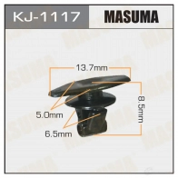 Клипса пластиковая MASUMA 1422886512 F 7H4U KJ-1117