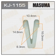 Клипса пластиковая MASUMA G9HTC C5 KJ-1155 1422886615